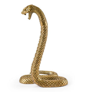 Diesel with Seletti Wunderkrammer Snake scultura serpente ottone Acquista i prodotti di DIESEL LIVING WITH SELETTI su Shopdecor