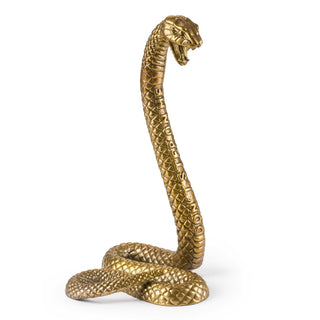 Diesel with Seletti Wunderkrammer Snake scultura serpente ottone Acquista i prodotti di DIESEL LIVING WITH SELETTI su Shopdecor