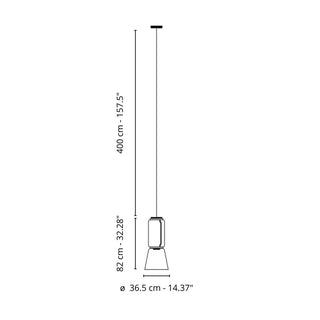 Flos Noctambule Suspension 1 Low Cylinder and Cone lampada a sospensione Acquista i prodotti di FLOS su Shopdecor
