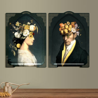 Ibride Galerie de Portraits Marla vassoio/quadro 45x62.5 cm. Acquista i prodotti di IBRIDE su Shopdecor