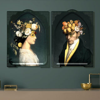 Ibride Galerie de Portraits Marla vassoio/quadro 45x62.5 cm. - Acquista ora su ShopDecor - Scopri i migliori prodotti firmati IBRIDE design