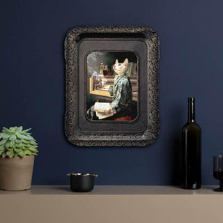 Ibride Galerie de Portraits Lazy Victoire vassoio/quadro 30x41 cm. - Acquista ora su ShopDecor - Scopri i migliori prodotti firmati IBRIDE design