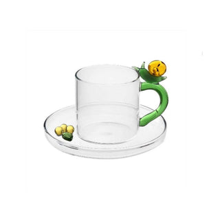 Ichendorf Fruits & Flowers tazza caffè con piattino lumaca - Acquista ora su ShopDecor - Scopri i migliori prodotti firmati ICHENDORF design