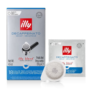 Illy set 12 confezioni caffè in cialde E.S.E. monodose decaffeinato 18 pz. - Acquista ora su ShopDecor - Scopri i migliori prodotti firmati ILLY design