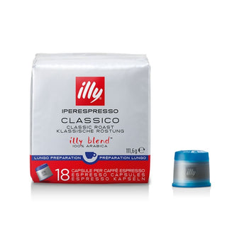 Illy set 6 confezioni caffè in capsule iperespresso tostato classico lungo 18 pz. - Acquista ora su ShopDecor - Scopri i migliori prodotti firmati ILLY design