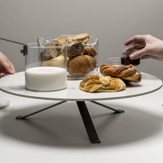 KnIndustrie Variations On The Table centrotavola gastronomico Girevole bianco - Acquista ora su ShopDecor - Scopri i migliori prodotti firmati KNINDUSTRIE design