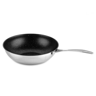 Mepra Glamour Stone wok con coperchio diam. 28 cm. - Acquista ora su ShopDecor - Scopri i migliori prodotti firmati MEPRA design