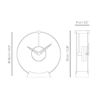 Nomon Mini Aire orologio da tavolo - Acquista ora su ShopDecor - Scopri i migliori prodotti firmati NOMON design