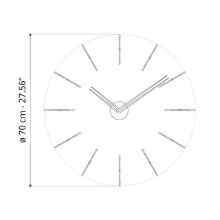 Nomon Mini Merlín 12T orologio da parete Acquista i prodotti di NOMON su Shopdecor