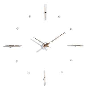 Nomon Mixto diam.125 cm orologio da parete Acciaio - Acquista ora su ShopDecor - Scopri i migliori prodotti firmati NOMON design
