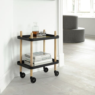 Normann Copenhagen Block tavolino 50x35 cm. con gambe in frassino naturale Acquista i prodotti di NORMANN COPENHAGEN su Shopdecor