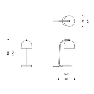 Normann Copenhagen Grant Table lampada da tavolo h. 45 cm. - Acquista ora su ShopDecor - Scopri i migliori prodotti firmati NORMANN COPENHAGEN design