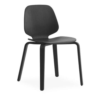 Normann Copenhagen My Chair sedia in legno frassino nero - Acquista ora su ShopDecor - Scopri i migliori prodotti firmati NORMANN COPENHAGEN design