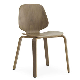 Normann Copenhagen My Chair sedia in legno noce - Acquista ora su ShopDecor - Scopri i migliori prodotti firmati NORMANN COPENHAGEN design