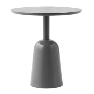 Normann Copenhagen Turn tavolino regolabile in acciaio diam. 55 cm. con piano in frassino - Acquista ora su ShopDecor - Scopri i migliori prodotti firmati NORMANN COPENHAGEN design