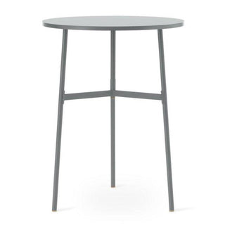 Normann Copenhagen Union tavolo con piano laminato diam.80 cm, h. 105.5 cm e gambe in acciaio - Acquista ora su ShopDecor - Scopri i migliori prodotti firmati NORMANN COPENHAGEN design
