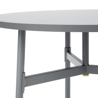Normann Copenhagen Union tavolo con piano laminato diam.80 cm, h. 74.5 cm e gambe in acciaio - Acquista ora su ShopDecor - Scopri i migliori prodotti firmati NORMANN COPENHAGEN design