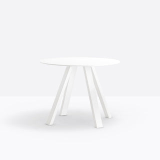 Pedrali Arki-table ARK5 diam.99 cm. stratificato bianco Acquista i prodotti di PEDRALI su Shopdecor