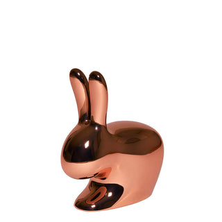 Qeeboo Rabbit Chair sedia metallizzata a forma di coniglio Rame - Acquista ora su ShopDecor - Scopri i migliori prodotti firmati QEEBOO design