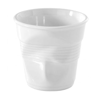 Revol Crumple Cups Classics tazzina caffè espresso 8 cl. Revol Bianco - Acquista ora su ShopDecor - Scopri i migliori prodotti firmati REVOL design
