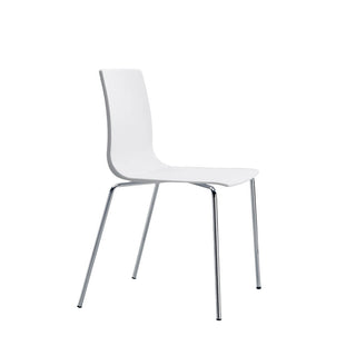 Scab Alice Chair sedia con gambe cromate e scocca tecnopolimero Scab Lino 11 - Acquista ora su ShopDecor - Scopri i migliori prodotti firmati SCAB design