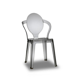 Scab Spoon sedia Policarbonato by Roberto Semprini Scab Fumè trasparente 183 - Acquista ora su ShopDecor - Scopri i migliori prodotti firmati SCAB design