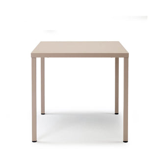 Scab Summer tavolo quadrato 80 x 80 cm by Roberto Semprini Scab Tortora VT Acquista i prodotti di SCAB su Shopdecor