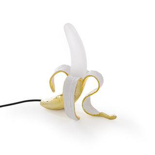 Seletti Banana Lamp Louie lampada da tavolo oro - Acquista ora su ShopDecor - Scopri i migliori prodotti firmati SELETTI design
