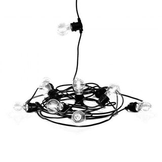 Seletti Bella Vista set 10 lampade LED Outdoor nero Acquista i prodotti di SELETTI su Shopdecor