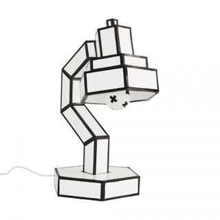 Seletti Cut 'N Paste lampada da tavolo in cartone riciclato - Acquista ora su ShopDecor - Scopri i migliori prodotti firmati SELETTI design