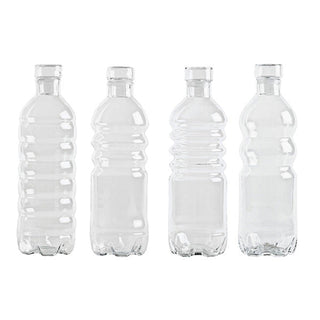 Seletti Estetico Quotidiano La Bottiglia Piccola in vetro trasparente Acquista i prodotti di SELETTI su Shopdecor