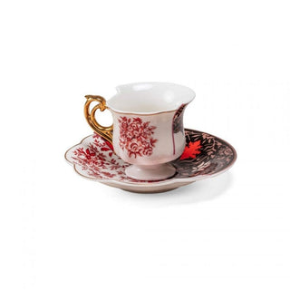 Seletti Hybrid 2.0 tazzina caffè in porcellana Sagala con piattino - Acquista ora su ShopDecor - Scopri i migliori prodotti firmati SELETTI design