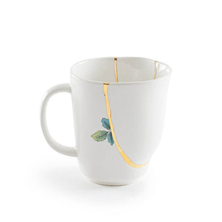 Seletti Kintsugi tazza mug in porcellana/oro 24 carati mod. 1 - Acquista ora su ShopDecor - Scopri i migliori prodotti firmati SELETTI design