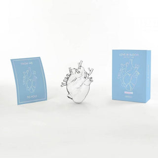Seletti Love In Bloom Glass vaso cuore vetro - Acquista ora su ShopDecor - Scopri i migliori prodotti firmati SELETTI design