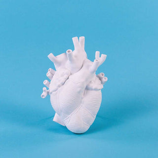 Seletti Love In Bloom vaso cuore bianco in porcellana - Acquista ora su ShopDecor - Scopri i migliori prodotti firmati SELETTI design
