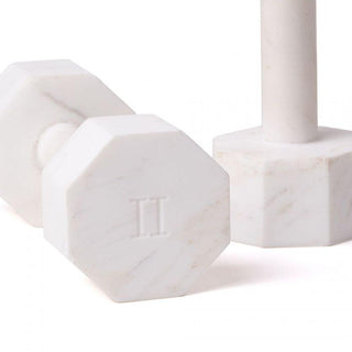 Seletti Lvdis set 2 dumbells KG. 2 - manubri marmo h. 22 cm. - Acquista ora su ShopDecor - Scopri i migliori prodotti firmati SELETTI design