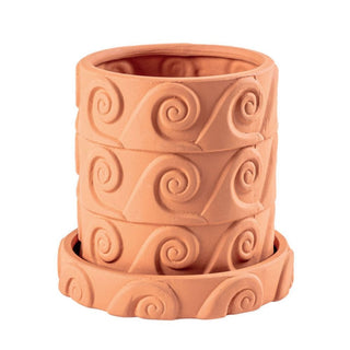Seletti Magna Graecia Onda vaso in terracotta diam. 24 cm. Acquista i prodotti di SELETTI su Shopdecor