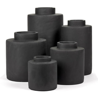 Serax Black Ancient vaso fiori L nero h. 27 cm. - Acquista ora su ShopDecor - Scopri i migliori prodotti firmati SERAX design
