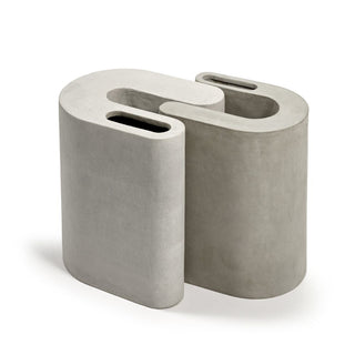 Serax FCK Concrete Ux2 set 2 vasi/tavolini h. 37 cm. cemento Acquista i prodotti di SERAX su Shopdecor