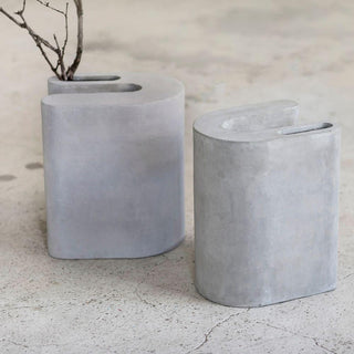 Serax FCK Concrete Ux2 set 2 vasi/tavolini h. 37 cm. cemento - Acquista ora su ShopDecor - Scopri i migliori prodotti firmati SERAX design