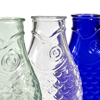 Serax Fish & Fish bottiglia blu cobalto - Acquista ora su ShopDecor - Scopri i migliori prodotti firmati SERAX design