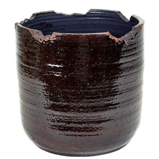 Serax Glazed Shades vaso fiori con bordo irregolare marrone/nero h. 39 cm. - Acquista ora su ShopDecor - Scopri i migliori prodotti firmati SERAX design