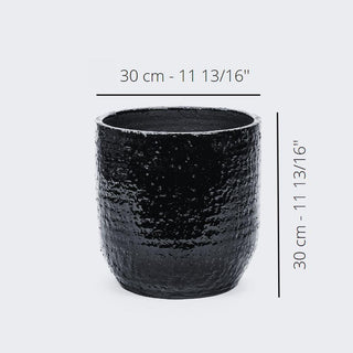 Serax Glazed Shades vaso fiori S nero-marrone h. 30 cm. - Acquista ora su ShopDecor - Scopri i migliori prodotti firmati SERAX design
