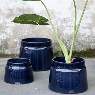 Serax Glazed Shades vaso fiori blu grande Acquista i prodotti di SERAX su Shopdecor
