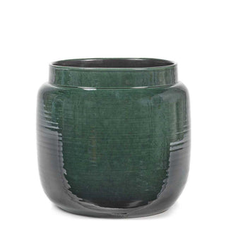 Serax Glazed Shades vaso fiori M verde scuro h. 28 cm. - Acquista ora su ShopDecor - Scopri i migliori prodotti firmati SERAX design