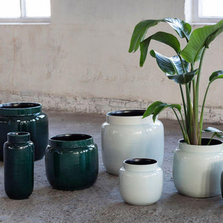 Serax Glazed Shades vaso fiori M verde scuro h. 28 cm. - Acquista ora su ShopDecor - Scopri i migliori prodotti firmati SERAX design