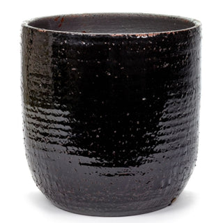 Serax Glazed Shades vaso fiori con bordo regolare marrone/nero h. 39 cm. - Acquista ora su ShopDecor - Scopri i migliori prodotti firmati SERAX design