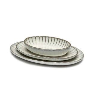 Serax Inku piatto ovale 30 cm. bianco Acquista i prodotti di SERAX su Shopdecor