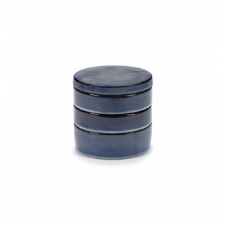Serax Pure set 3 ciotole impilabili blu scuro smaltato diam. 14 cm. Acquista i prodotti di SERAX su Shopdecor