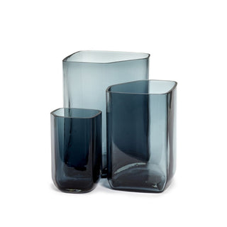 Serax Silex vaso blu h. 21 cm. - Acquista ora su ShopDecor - Scopri i migliori prodotti firmati SERAX design